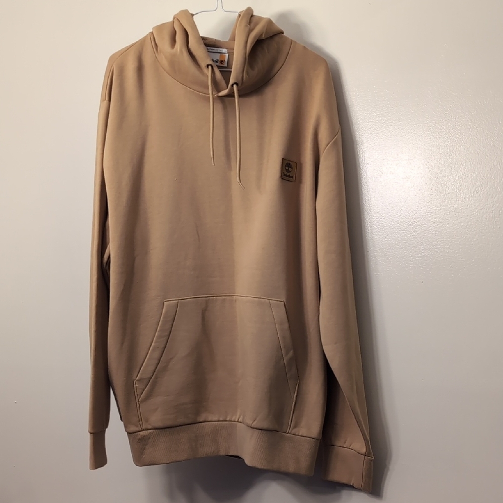 New With Tags! Timberland Beige Hoodie for Men Size XL